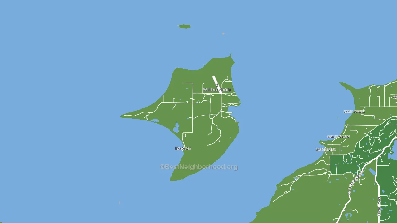98297, WA block-group voter-turnout map