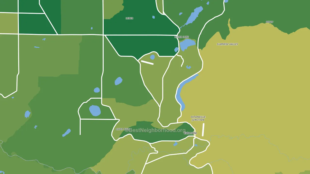 98328, WA block-group voter-turnout map