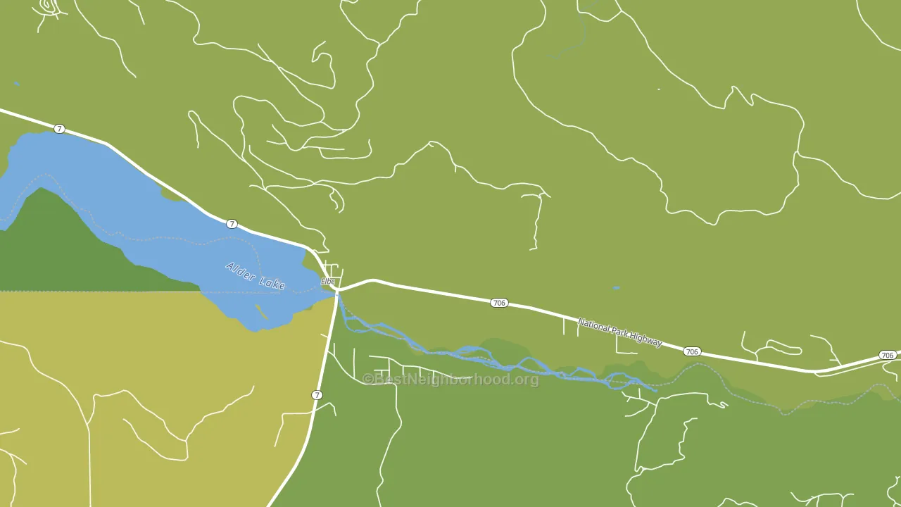 98330, WA block-group voter-turnout map