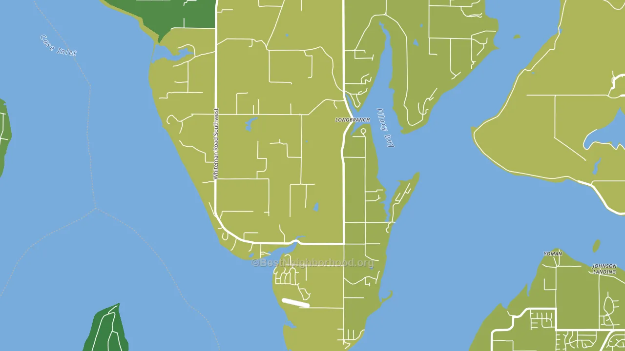 98351, WA block-group voter-turnout map