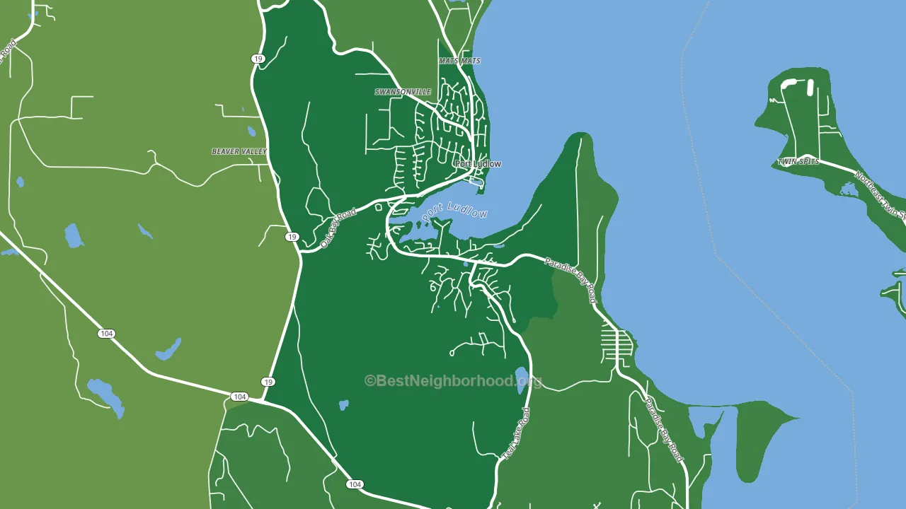 98365, WA block-group voter-turnout map