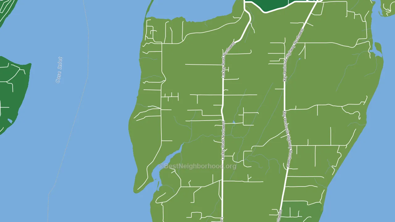 98394, WA block-group voter-turnout map
