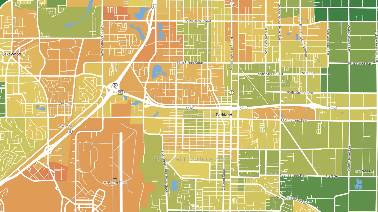 98444, WA block-group voter-turnout map