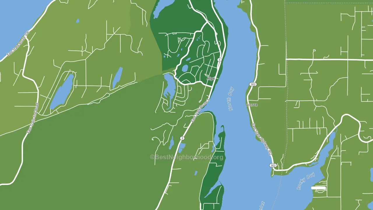 98524, WA block-group voter-turnout map