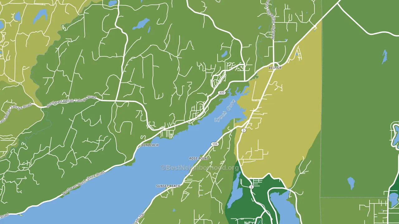 98528, WA block-group voter-turnout map