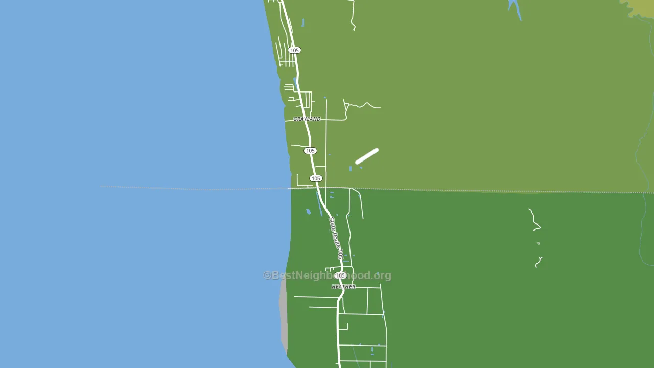 98547, WA block-group voter-turnout map