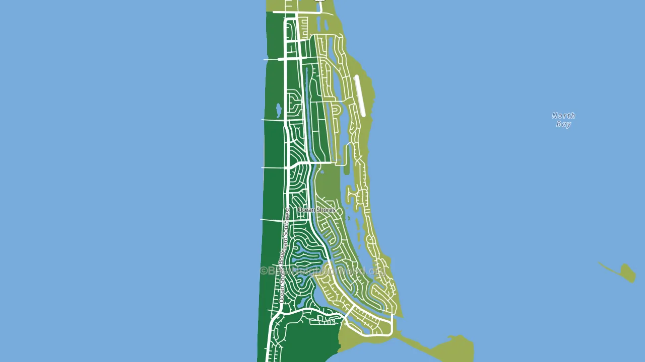 98569, WA block-group voter-turnout map