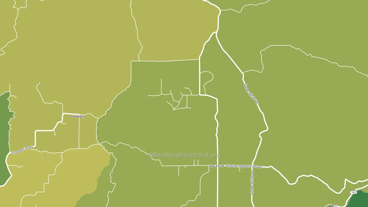 98602, WA block-group voter-turnout map