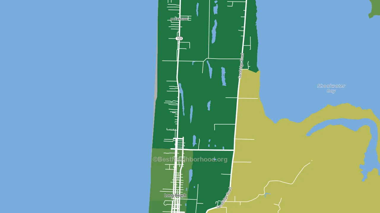 98631, WA block-group voter-turnout map