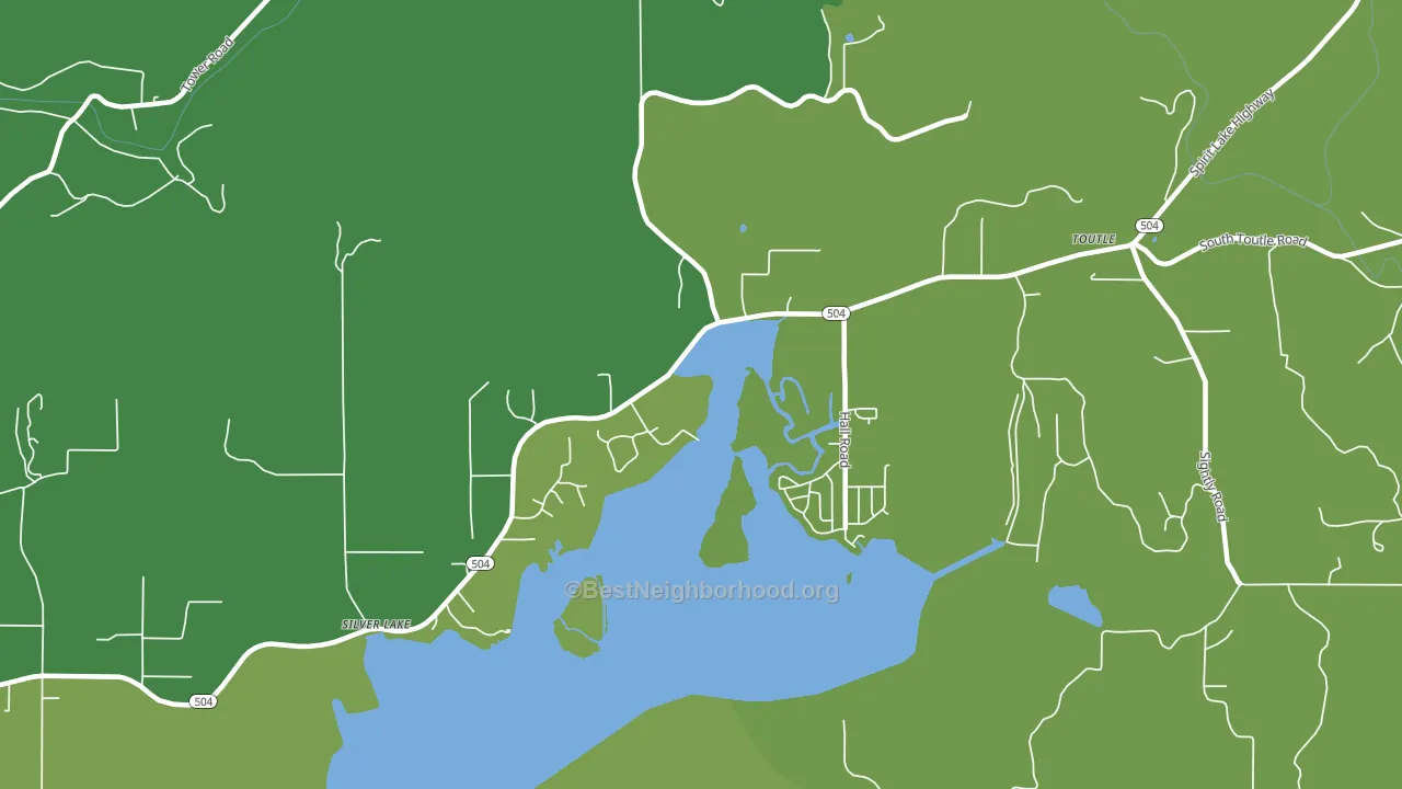 98645, WA block-group voter-turnout map