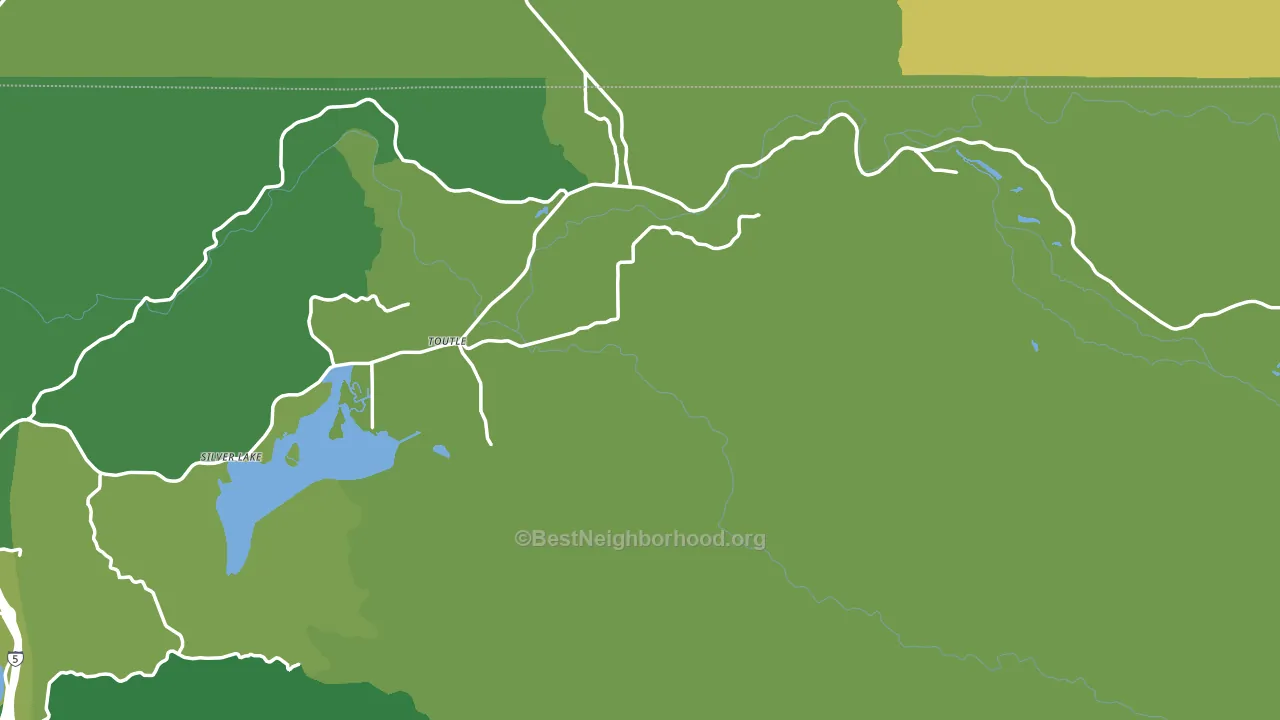 98649, WA block-group voter-turnout map