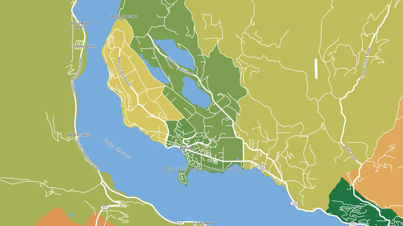 98831, WA block-group voter-turnout map