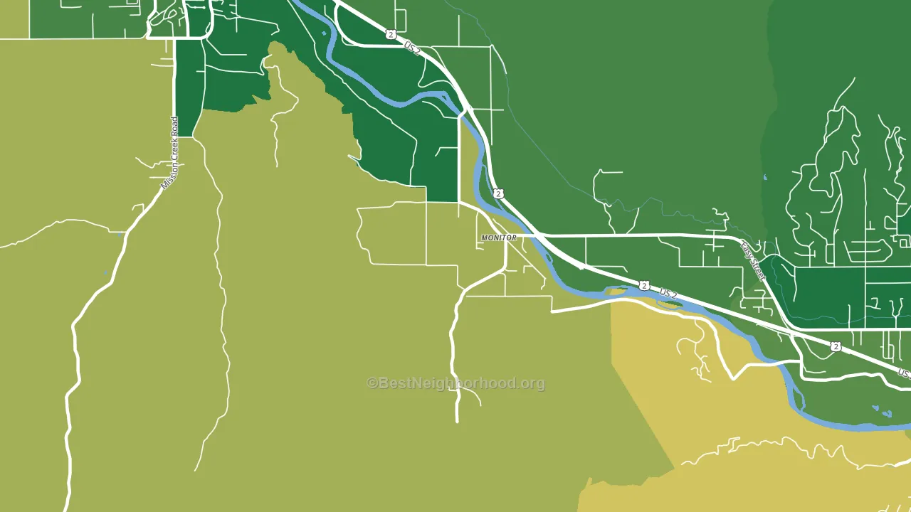 98836, WA block-group voter-turnout map