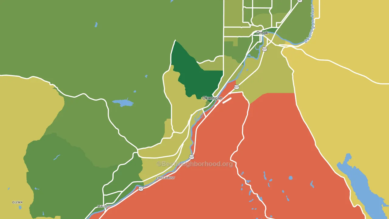 98840, WA block-group voter-turnout map