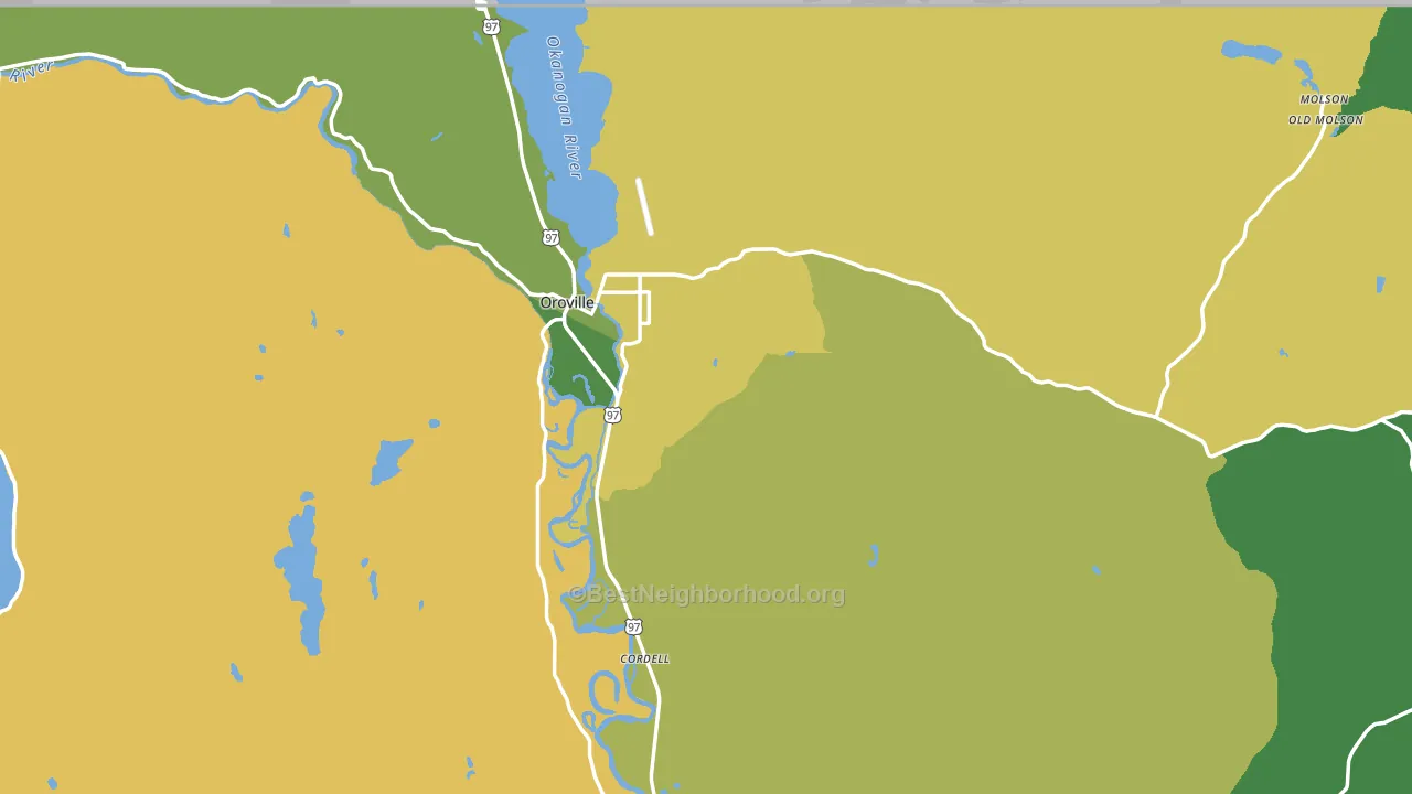 98844, WA block-group voter-turnout map