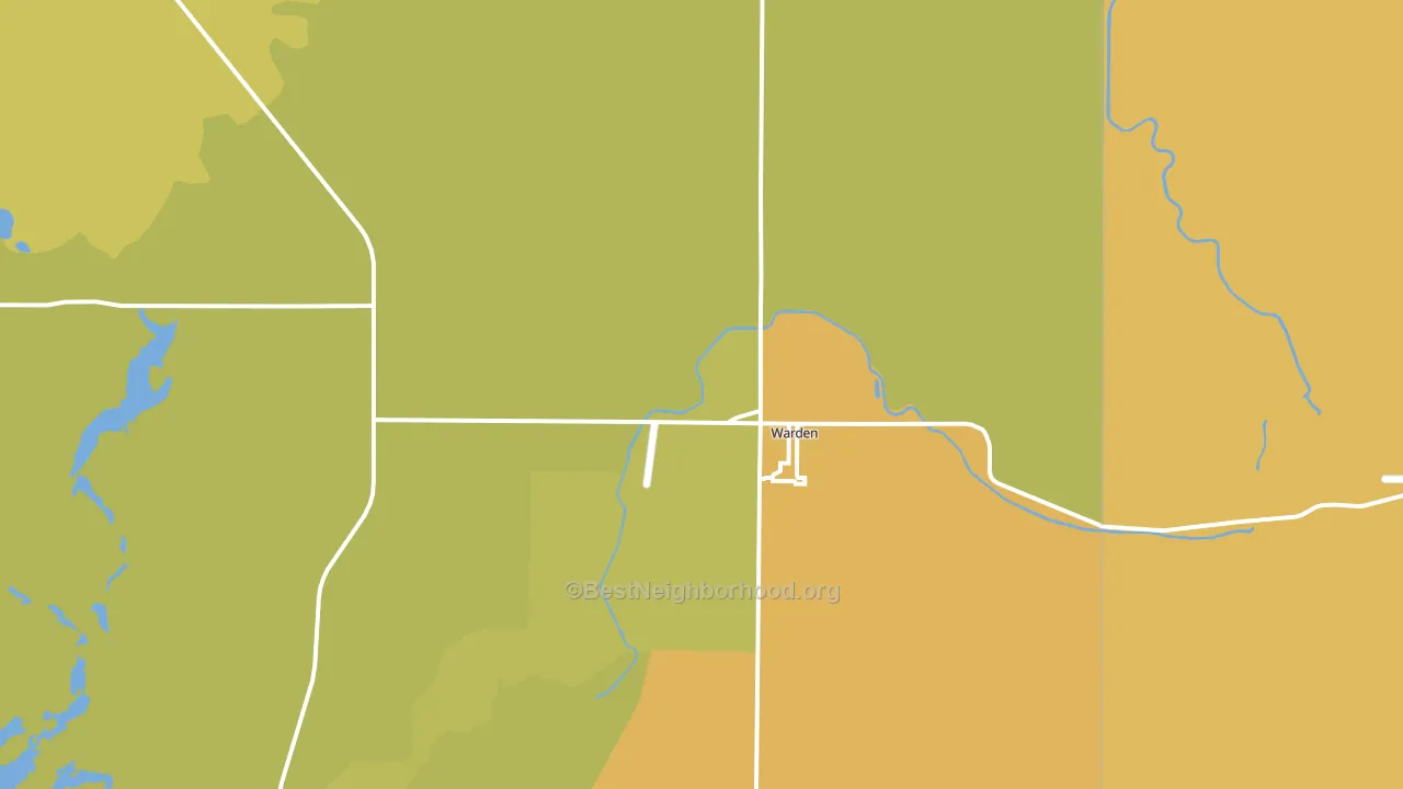 98857, WA block-group voter-turnout map