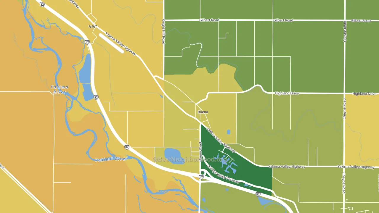 98921, WA block-group voter-turnout map