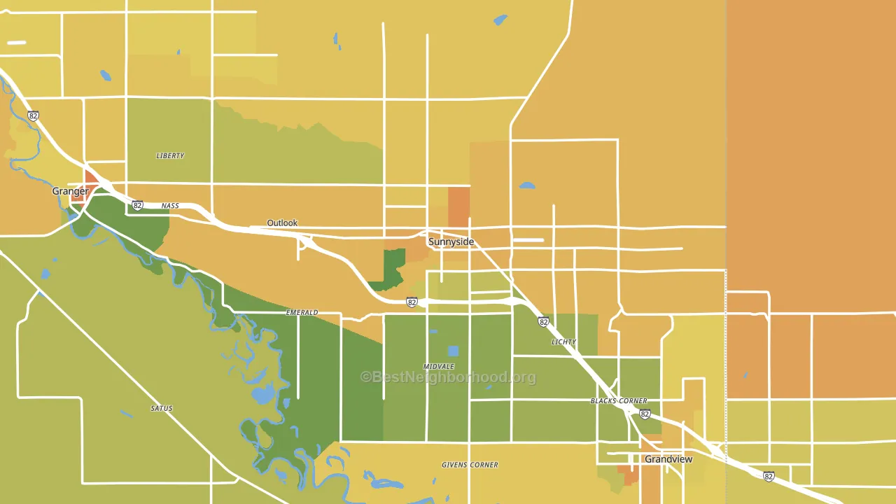98944, WA block-group voter-turnout map