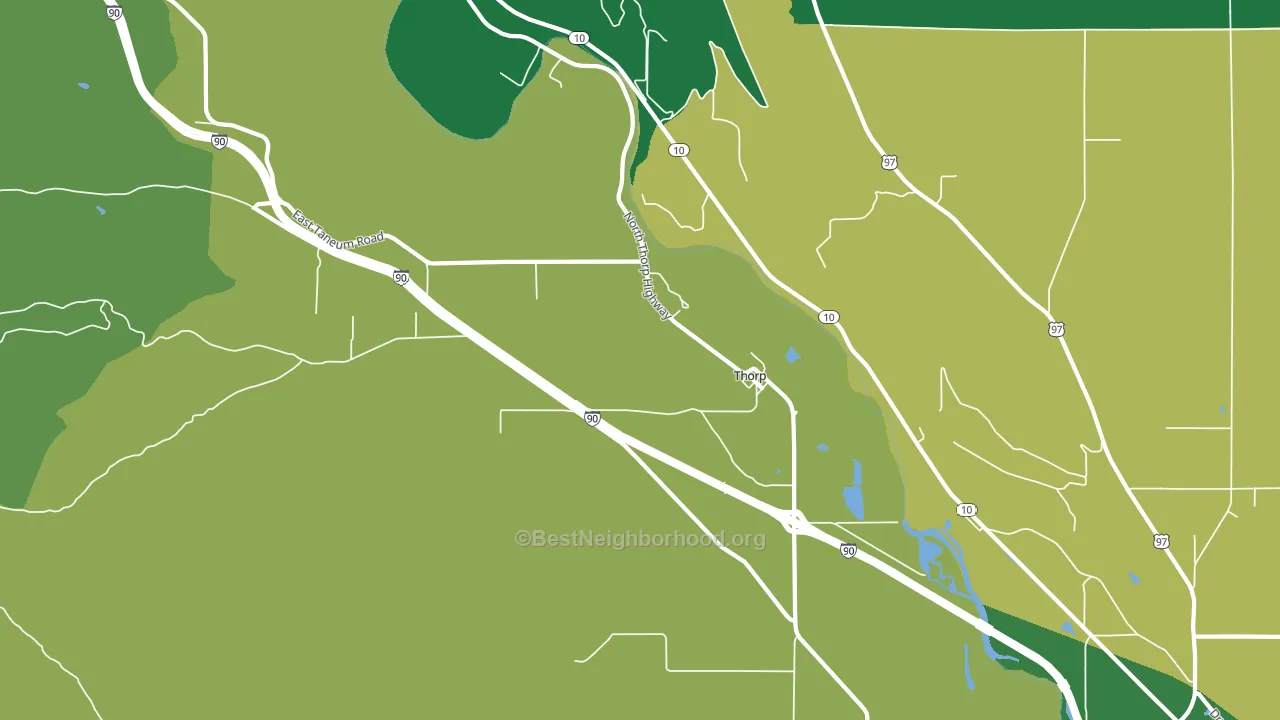 98946, WA block-group voter-turnout map