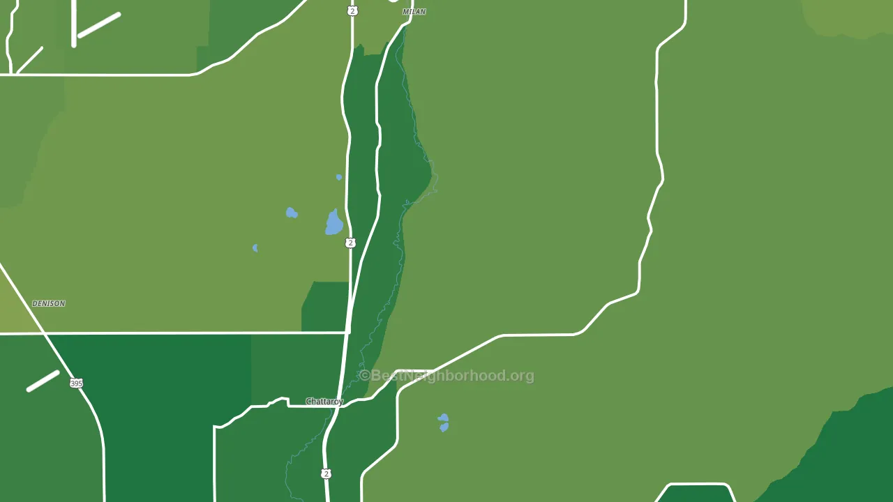 99003, WA block-group voter-turnout map