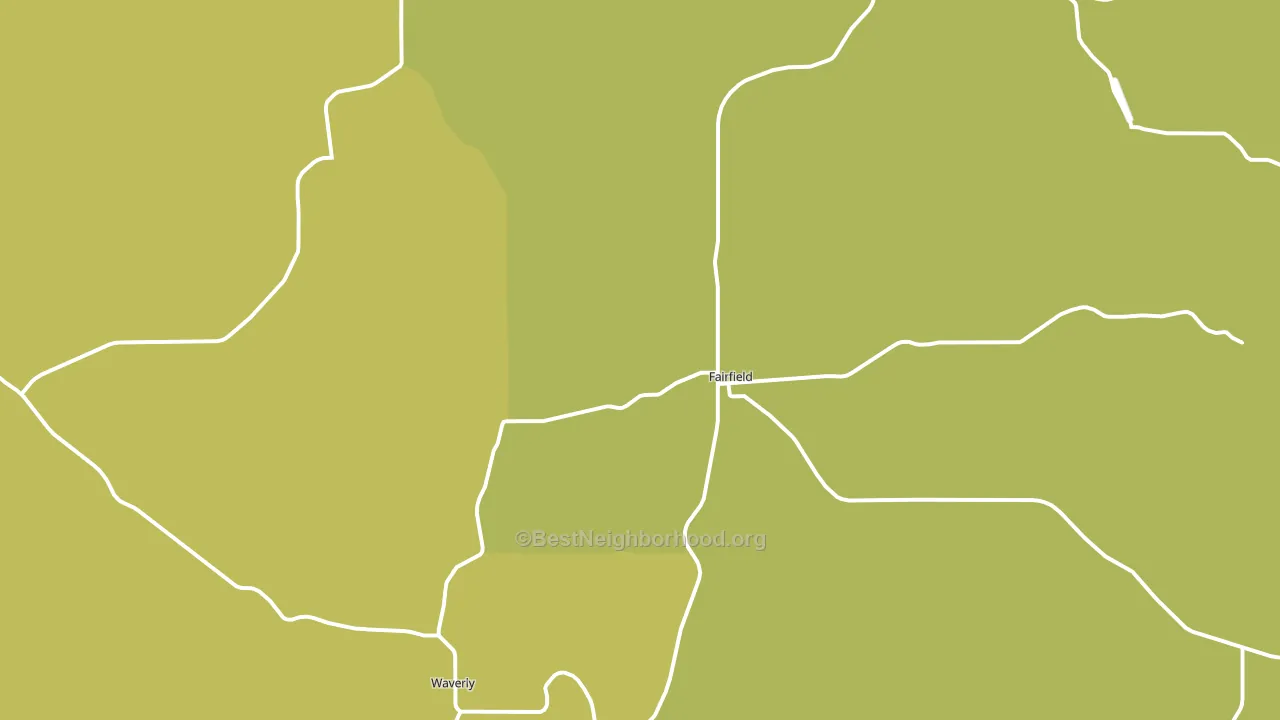 99012, WA block-group voter-turnout map