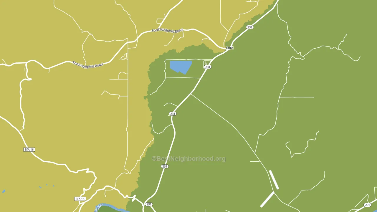 99013, WA block-group voter-turnout map