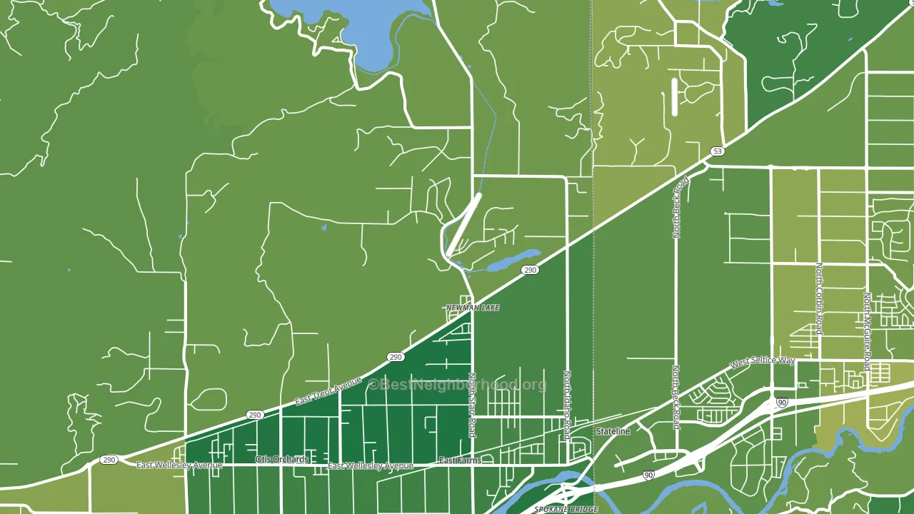 99025, WA block-group voter-turnout map