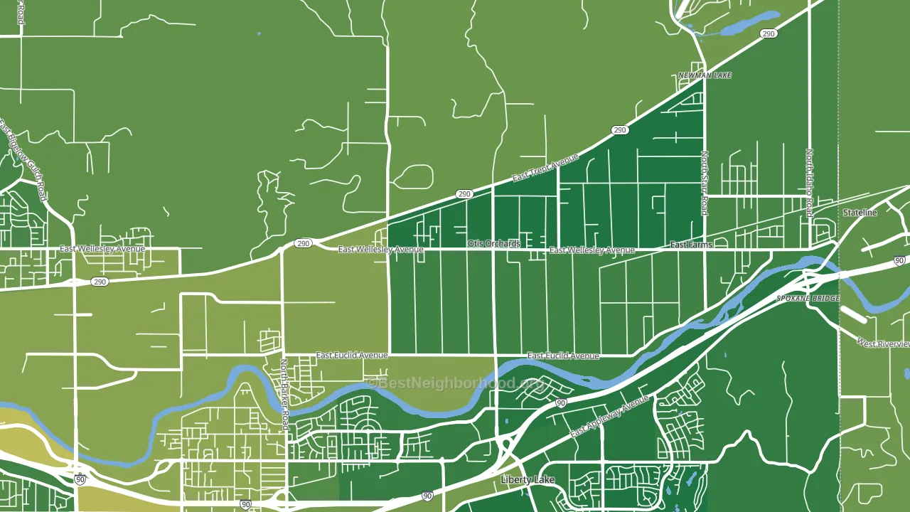 99027, WA block-group voter-turnout map