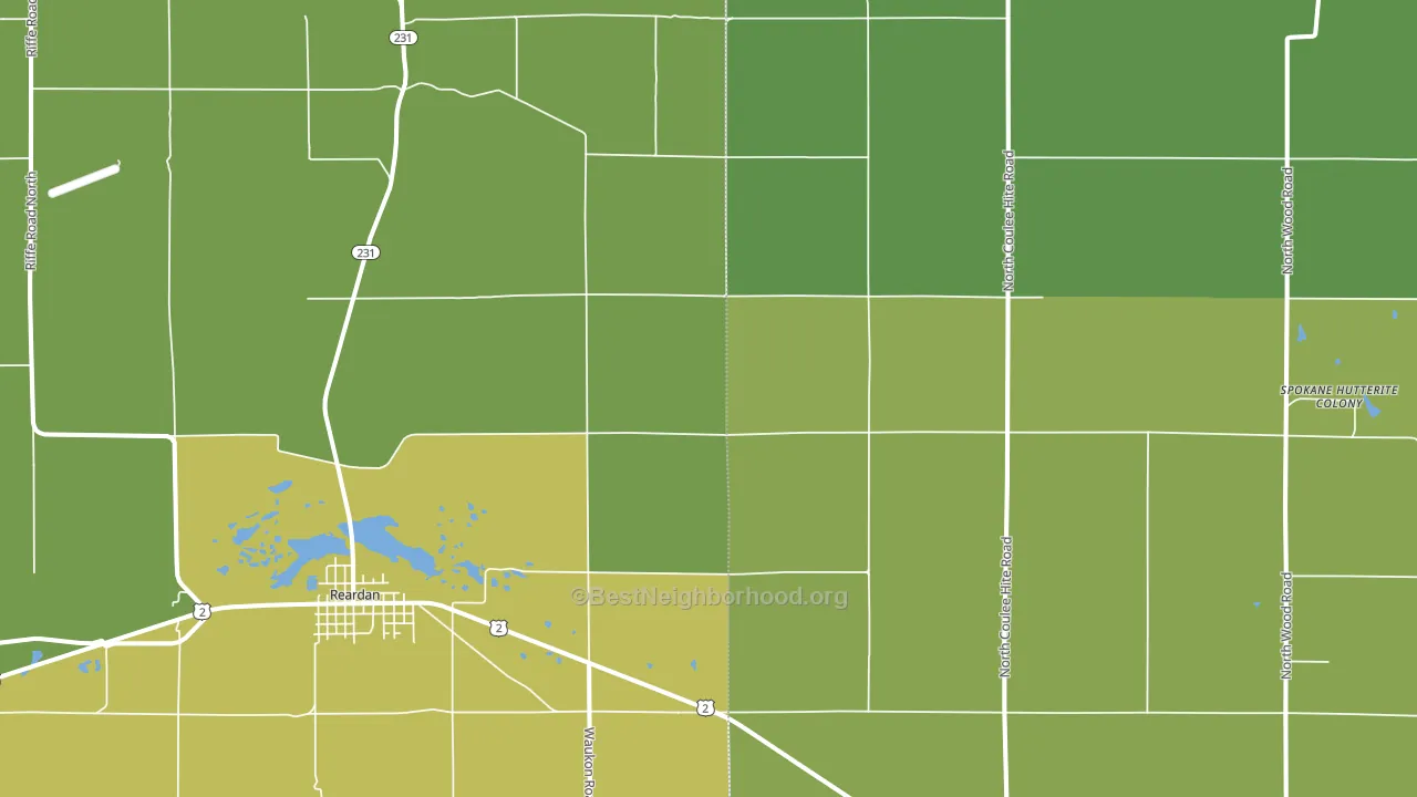 99029, WA block-group voter-turnout map
