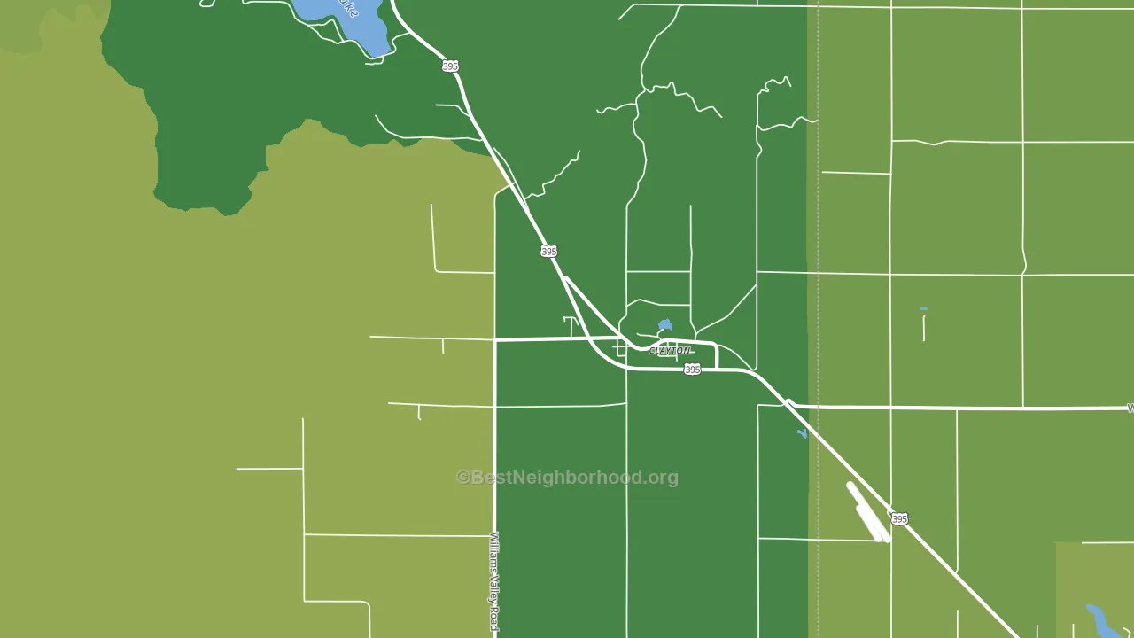 99110, WA block-group voter-turnout map