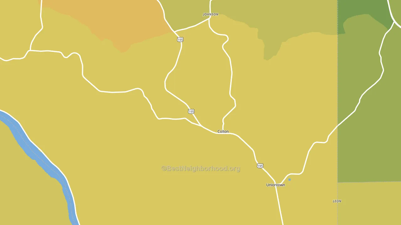 99113, WA block-group voter-turnout map