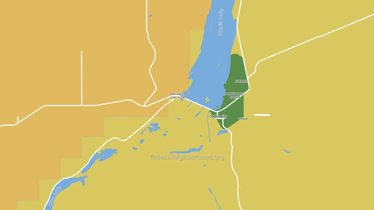 99115, WA block-group voter-turnout map
