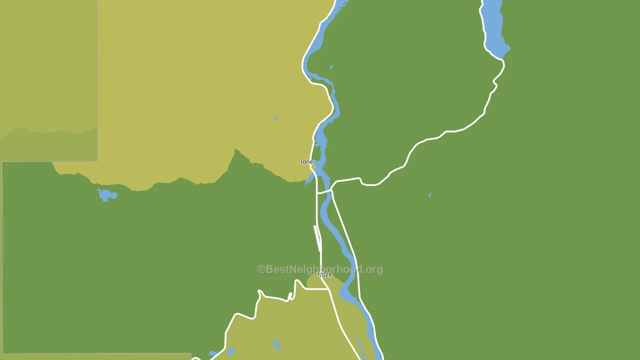 99139, WA block-group voter-turnout map