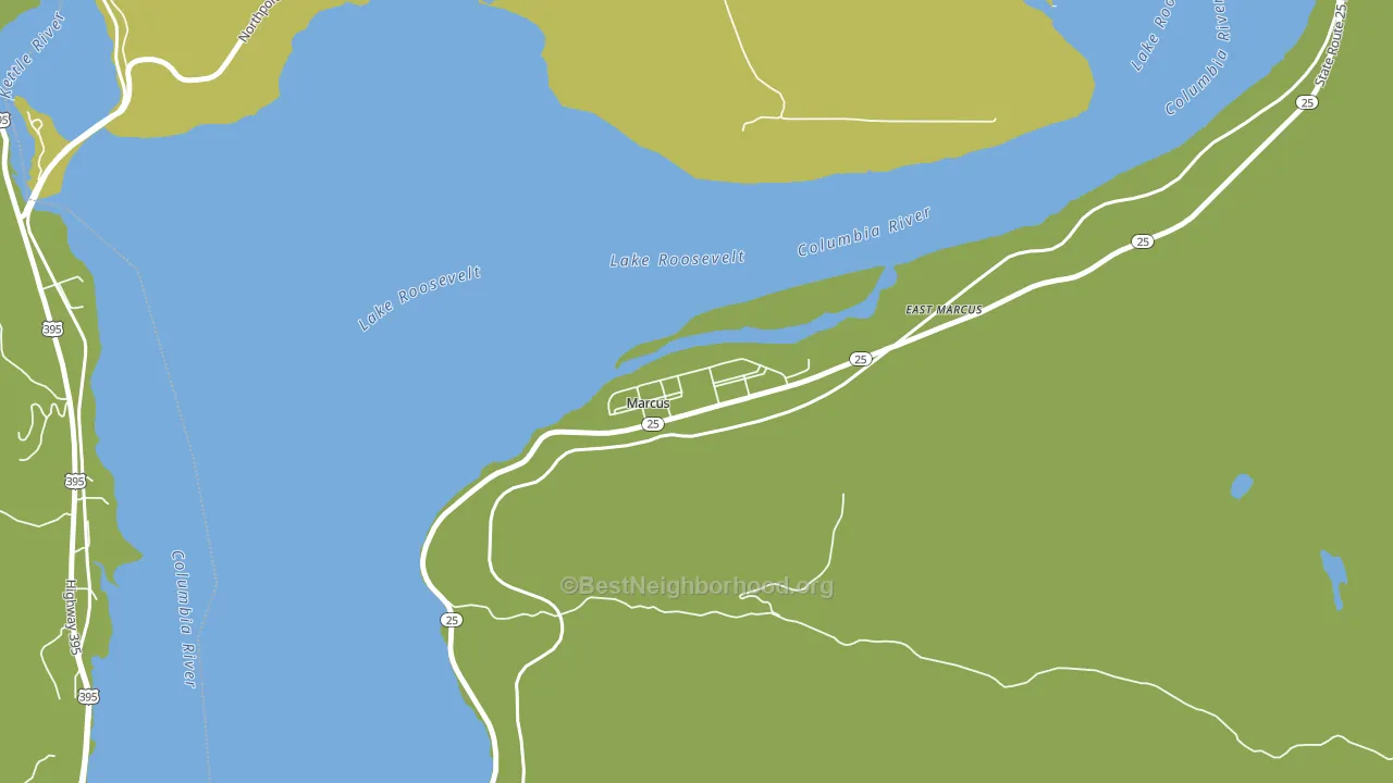 99151, WA block-group voter-turnout map