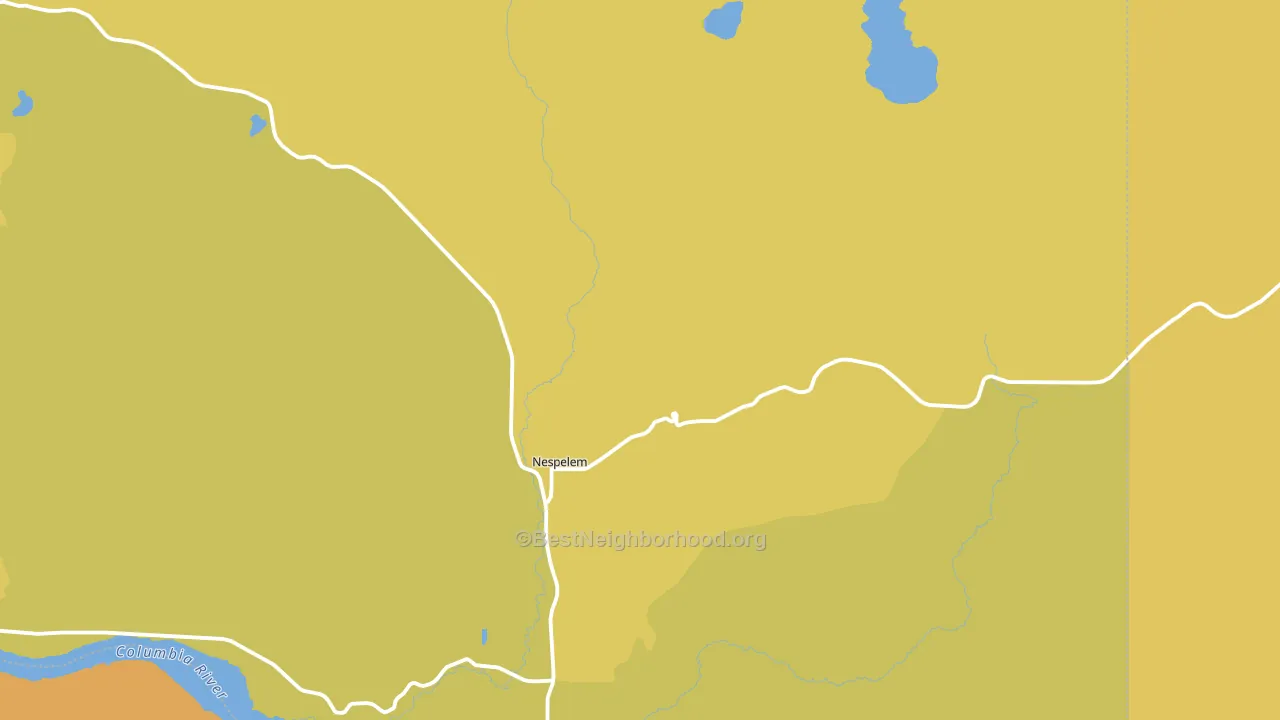 99155, WA block-group voter-turnout map