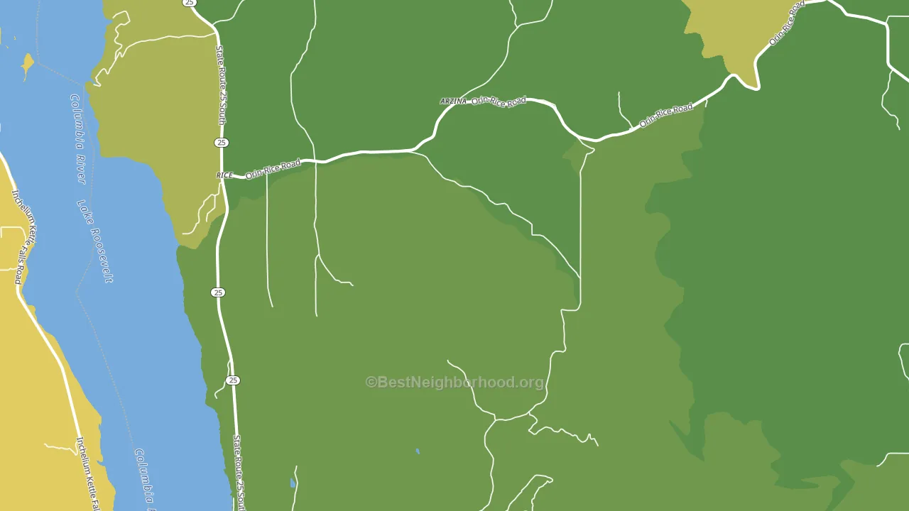 99167, WA block-group voter-turnout map