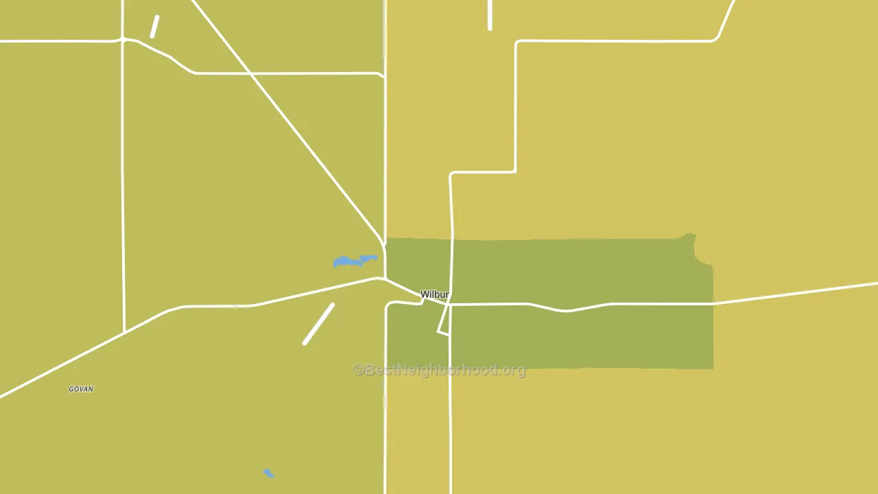 99185, WA block-group voter-turnout map