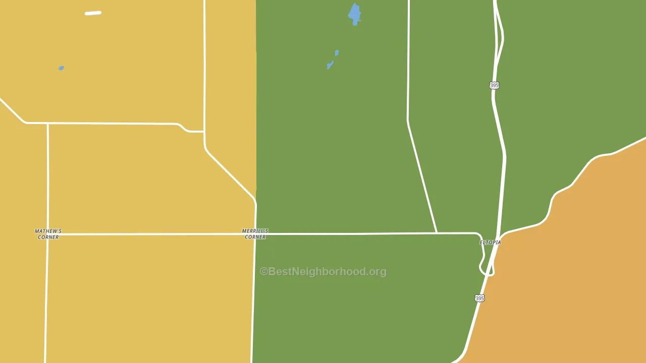 99330, WA block-group voter-turnout map