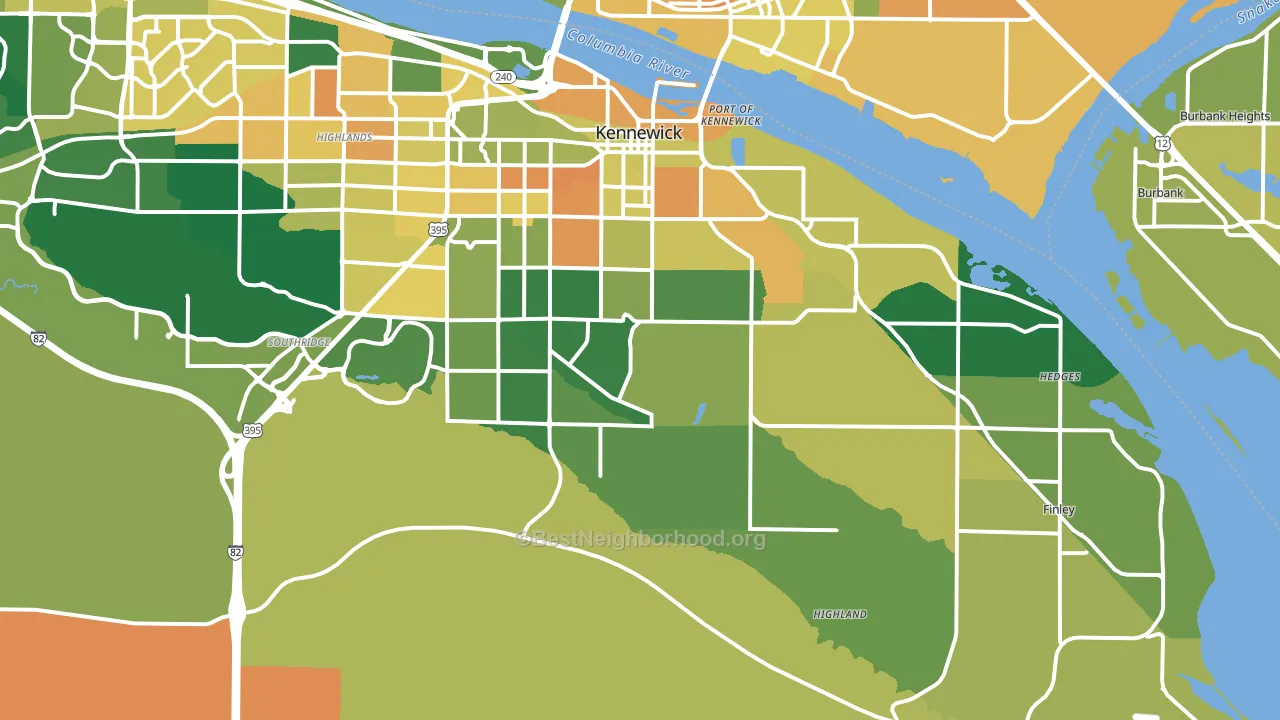 99337, WA block-group voter-turnout map