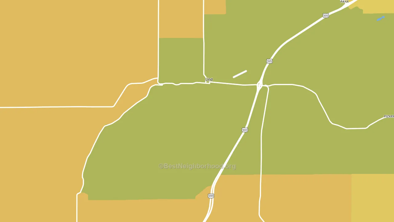 99341, WA block-group voter-turnout map