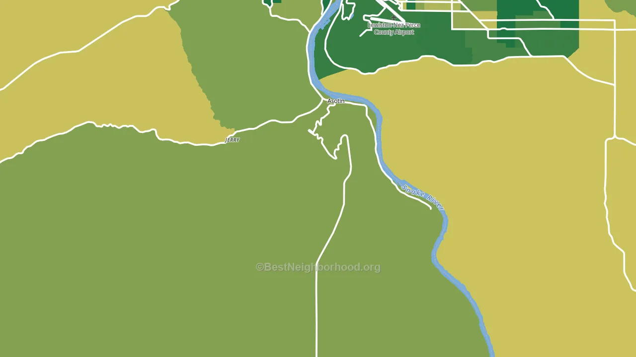 99402, WA block-group voter-turnout map