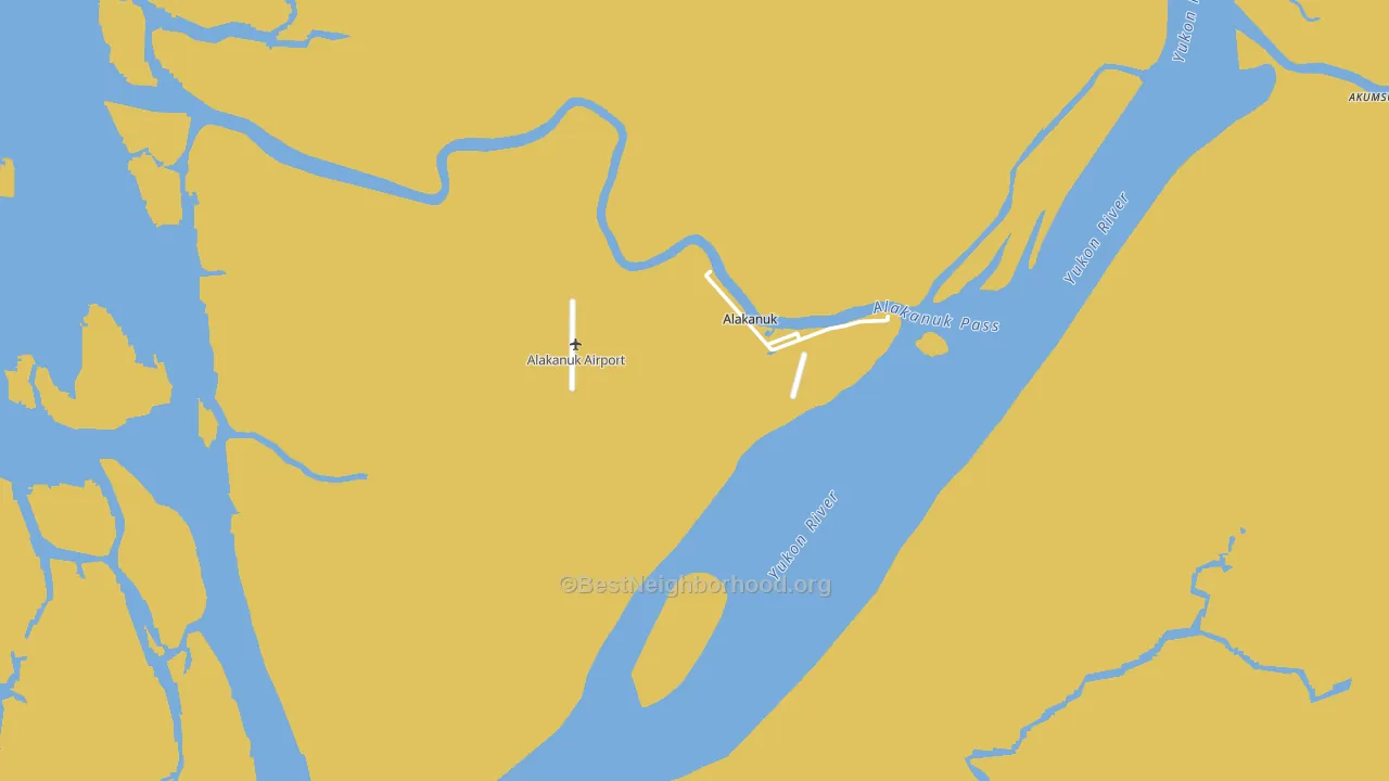 99554, AK block-group voter-turnout map