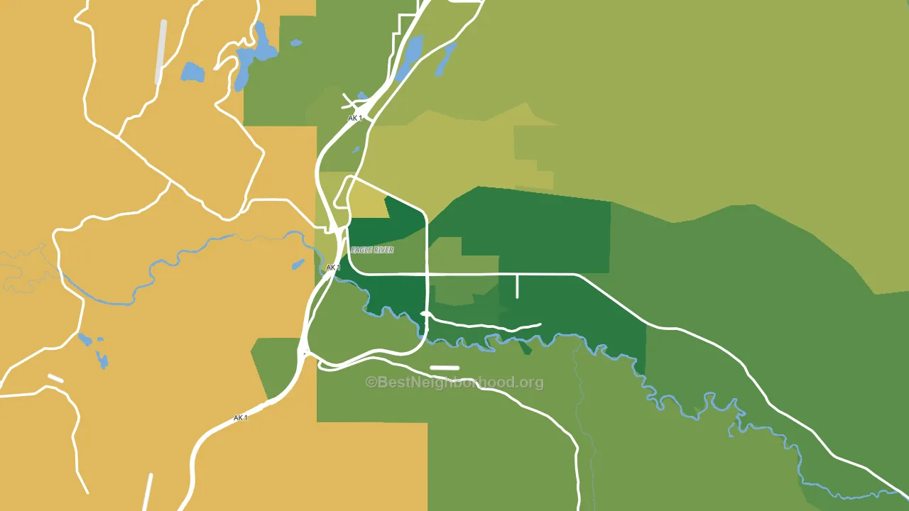 99577, AK block-group voter-turnout map