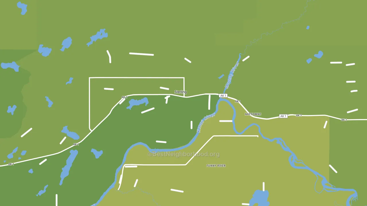 99672, AK block-group voter-turnout map