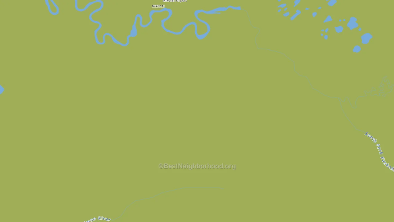 99691, AK block-group voter-turnout map