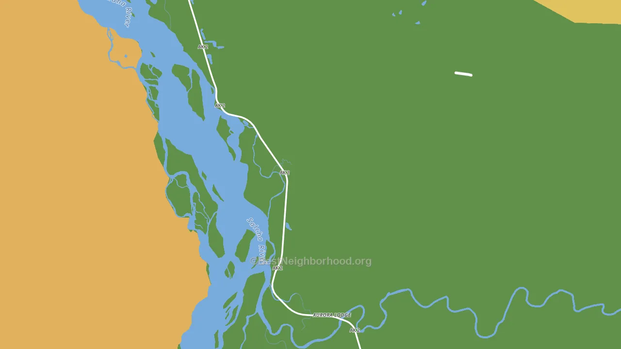 99714, AK block-group voter-turnout map