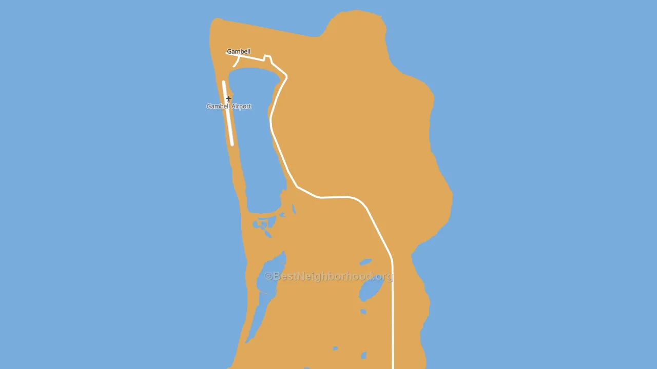 99742, AK block-group voter-turnout map