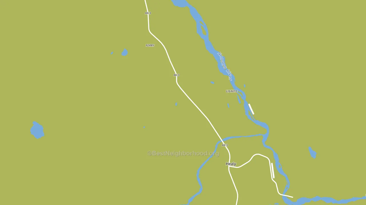 99743, AK block-group voter-turnout map