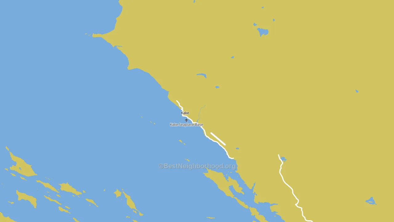 99830, AK block-group voter-turnout map