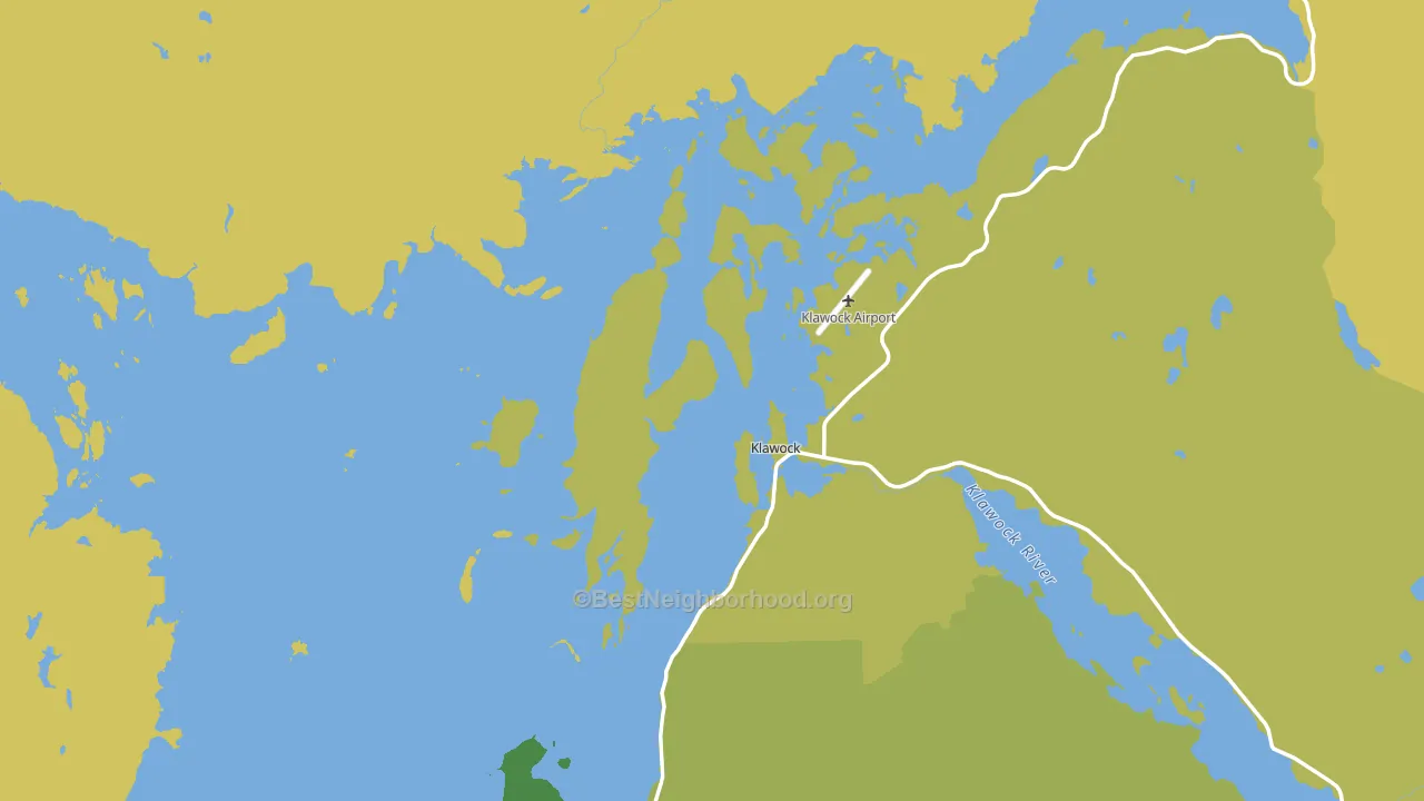 99921, AK block-group voter-turnout map